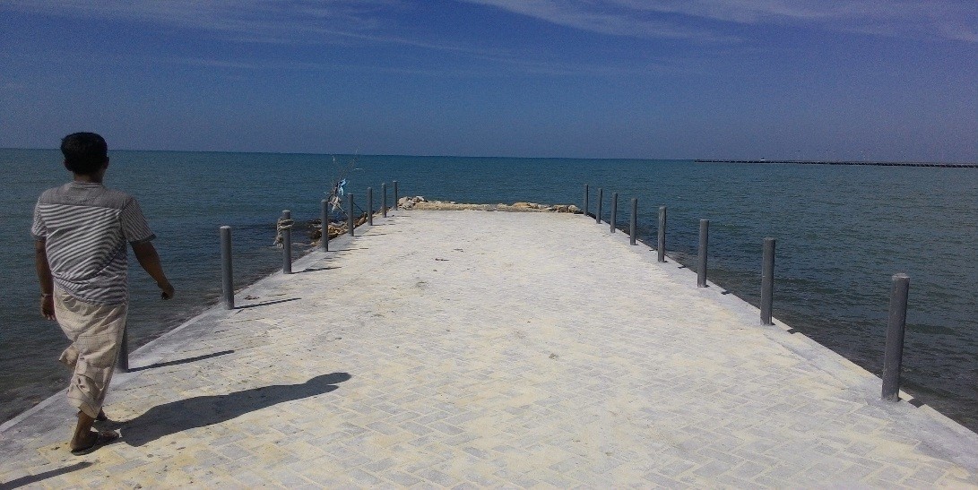 Pemasangan Pavingisasi dan Perbaikan Saluran di TPI Branta Pesisir 2017