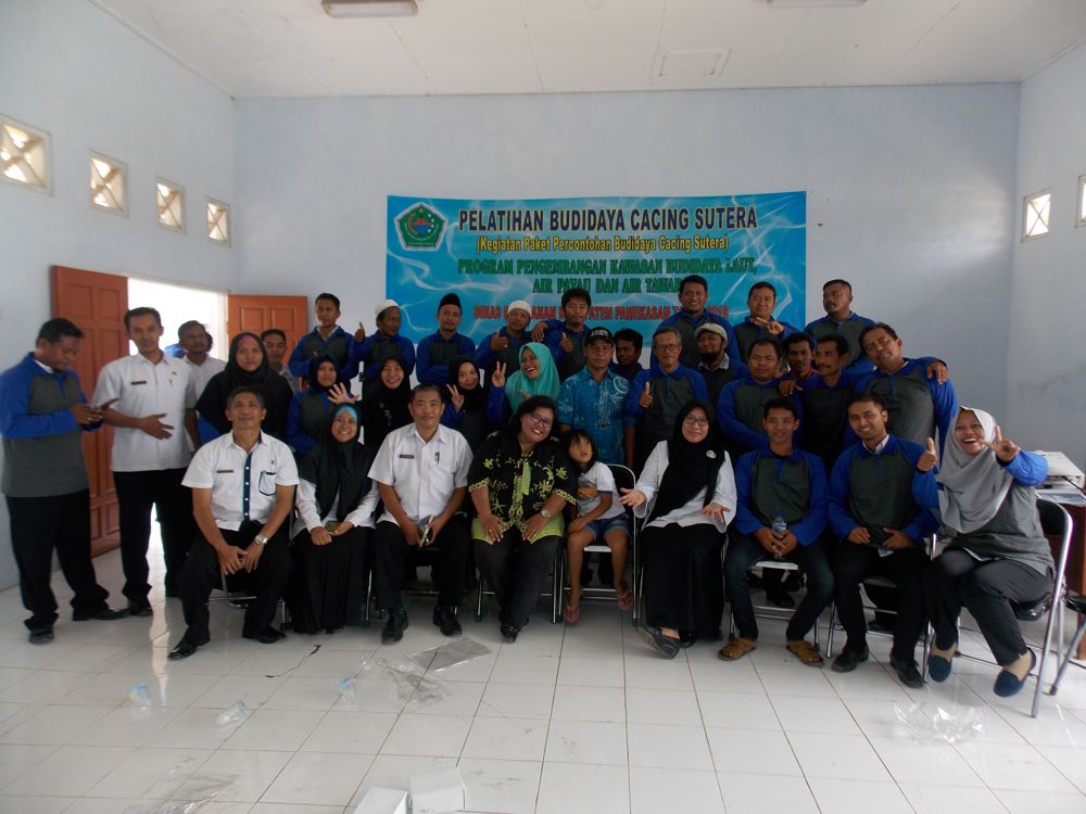 Pelatihan Budidaya Cacing Sutra 2018