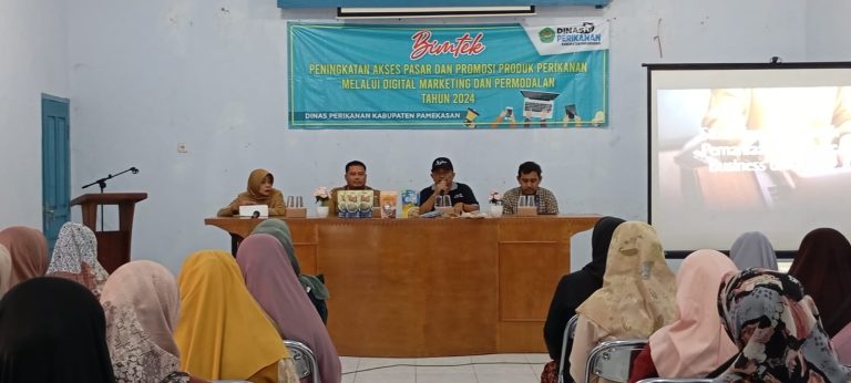 Bimtek Peningkatan Akses Pasar dan Promosi Produk Perikanan Melalui Digital Marketing dan Permodalan