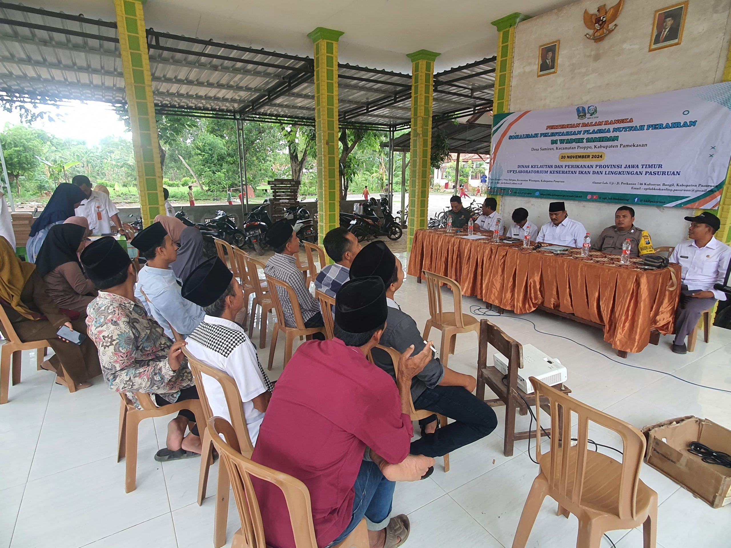 Sosialisasi Pelestarian Plasma Nutfah Dinas Perikanan Pamekasan