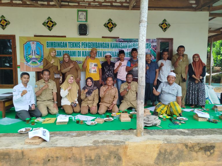 Bimbingan Teknis Pengembangan Kawasan Agropolitan - Dinas Perikanan Pamekasan