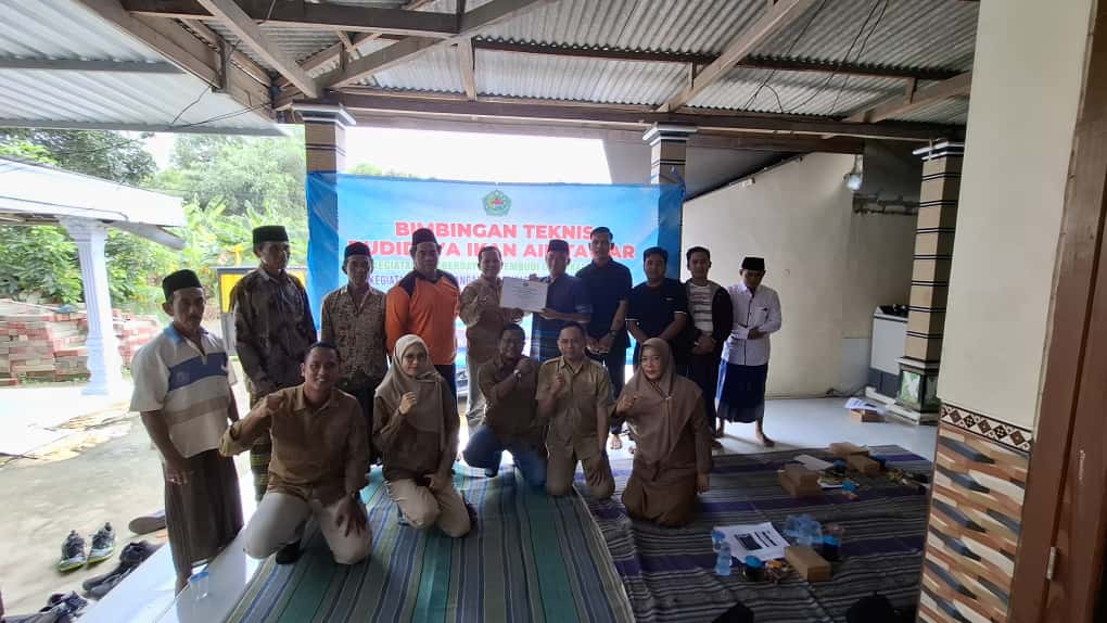 Bimbingan Teknis Budidaya Ikan - Dinas Perikanan Pamekasan
