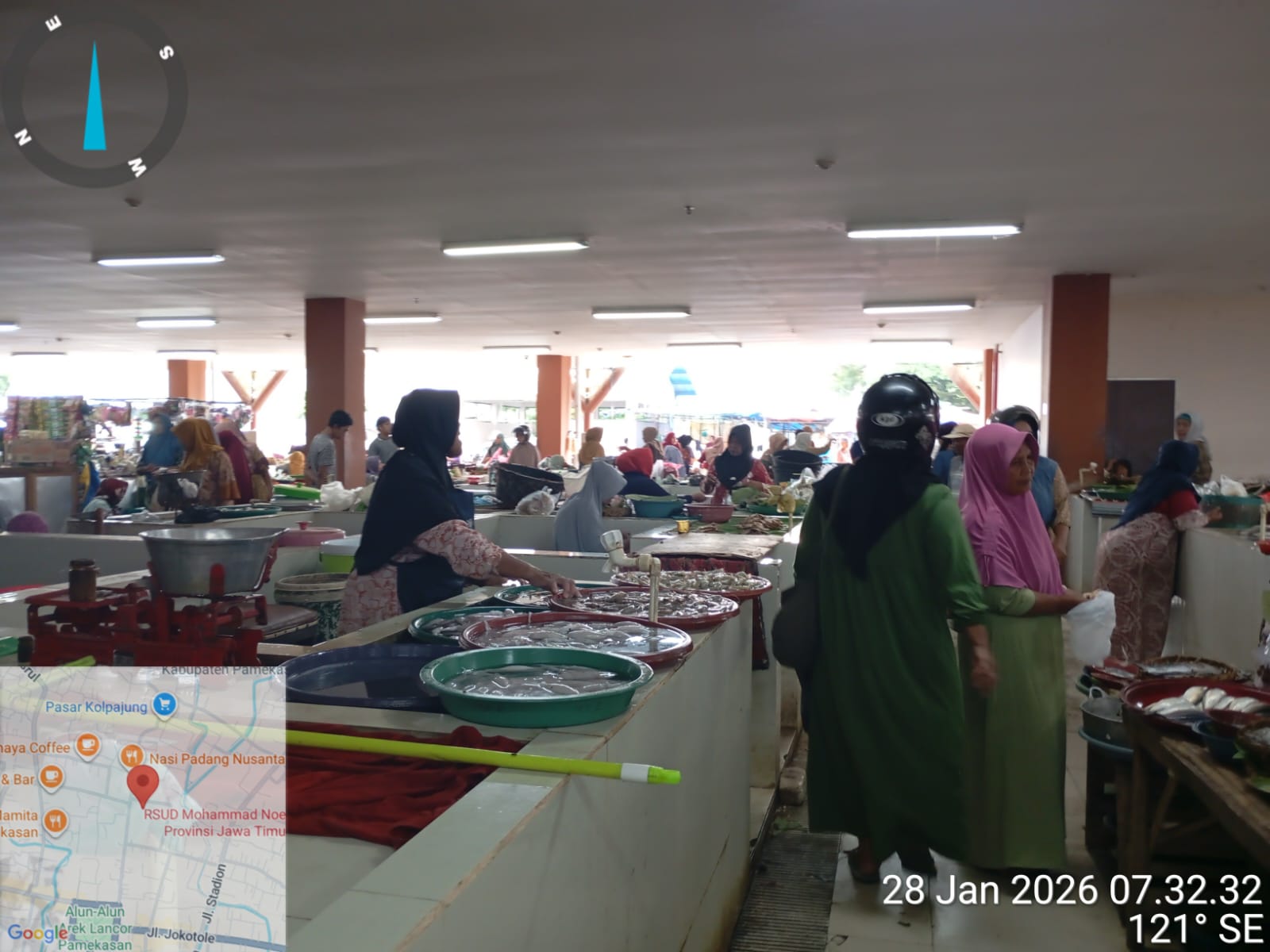 Pendataan Harga Ikan - Dinas Perikanan Pamekasan