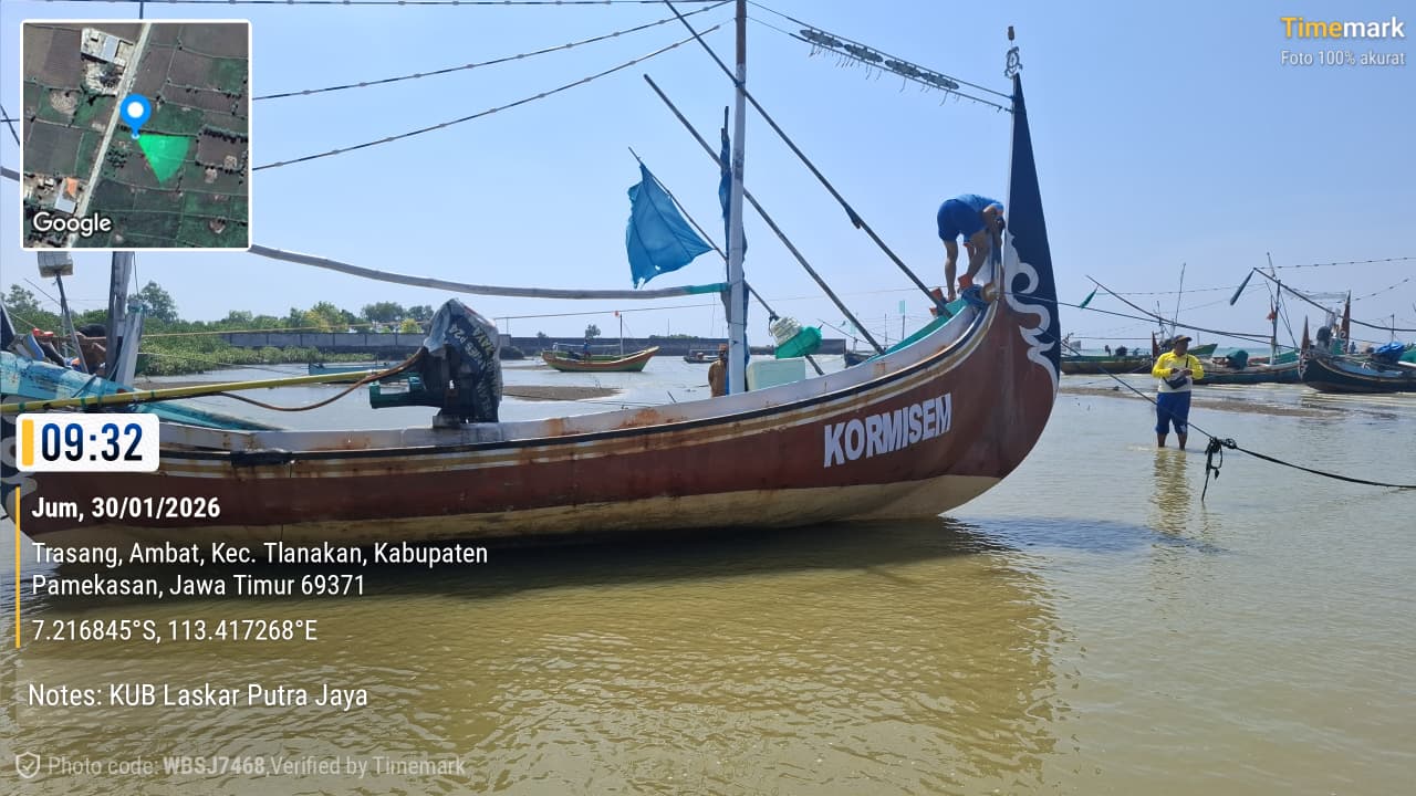 Pengukuran Kapal Nelayan - Dinas Perikanan Pamekasan