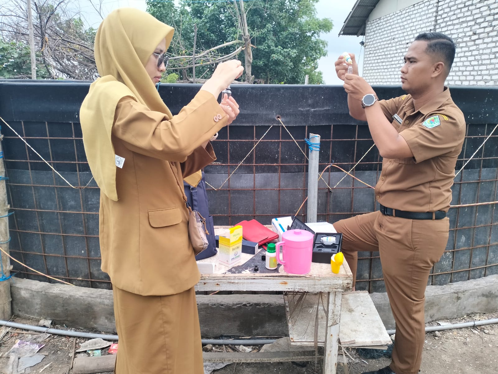 monitoring kesehatan ikan - Dinas Perikanan Pamekasan