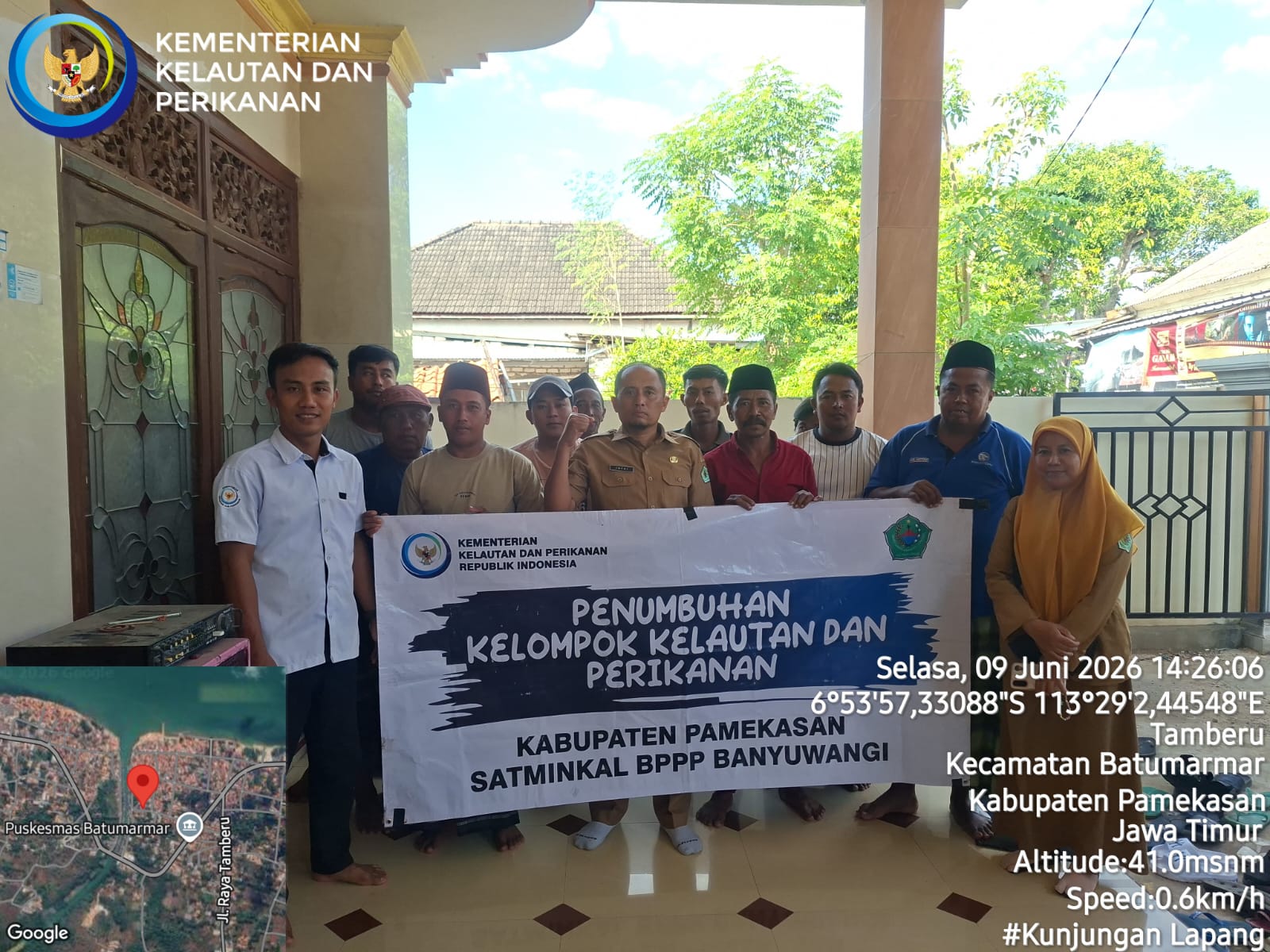 Penumbuhan KUB - Dinas Perikanan Pamekasan