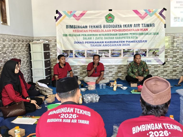 Bimbingan Teknis Budidaya Ikan Air Tawar - Dinas Perikanan Pamekasan