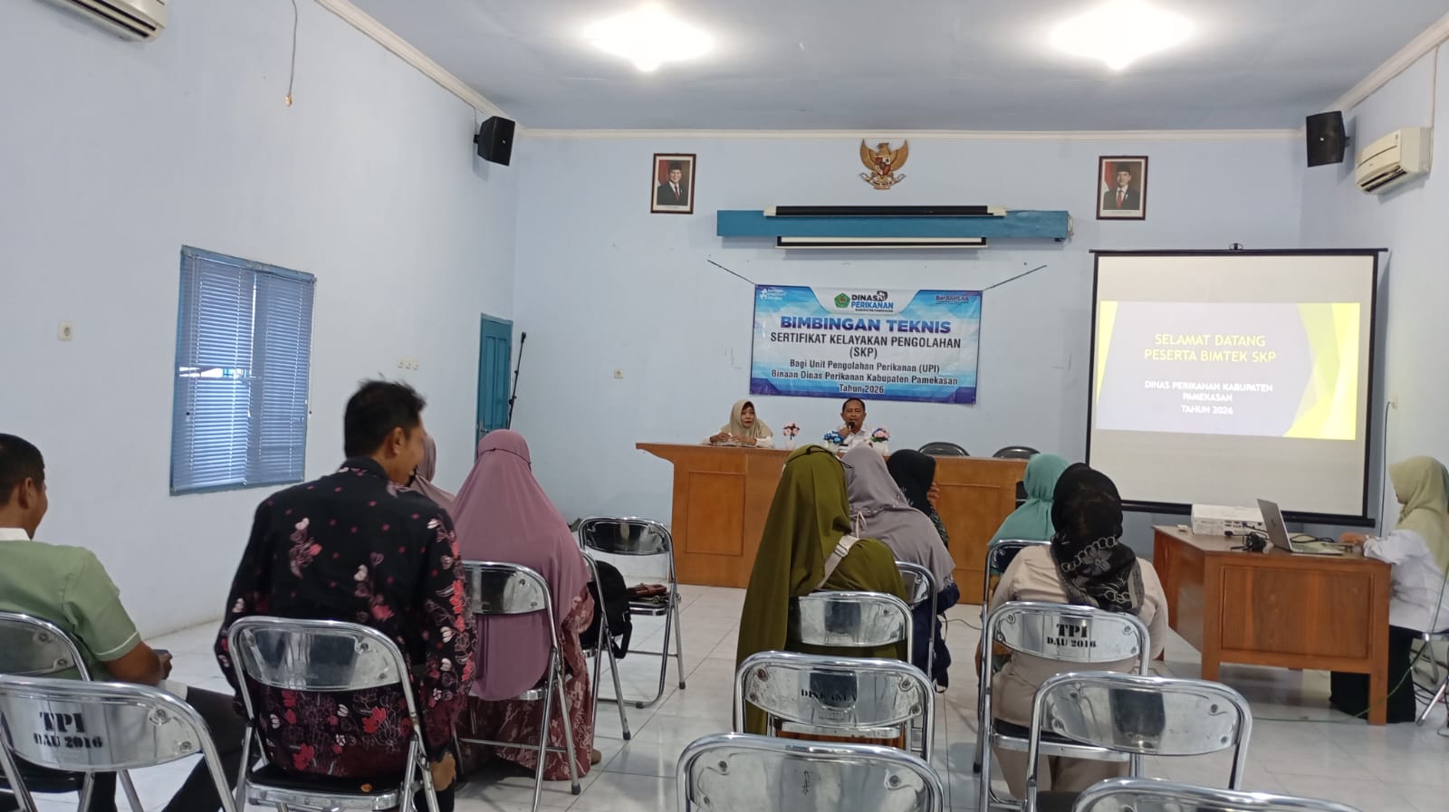 bimtek SKP - Dinas Perikanan Pamekasan