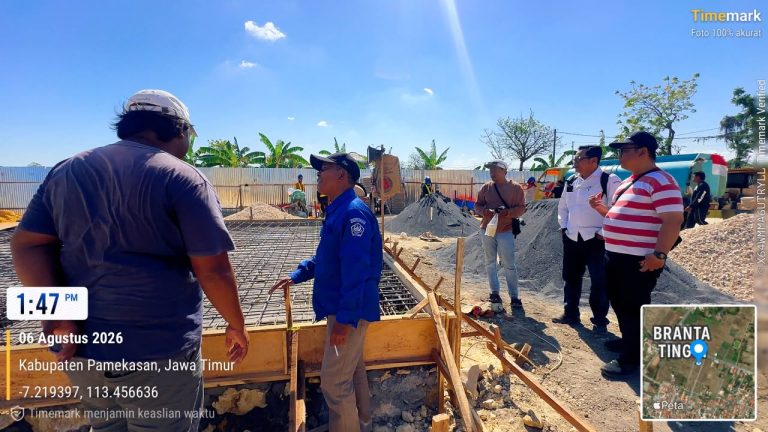 Monitoring Pembangunan KNMP - Dinas Perikanan Pamekasan